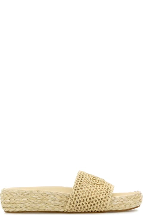 Chloé for Women Chloé Cream Isla Slippers