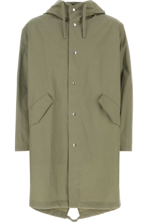 インテリア Jil Sander Sage Green Cotton Parka