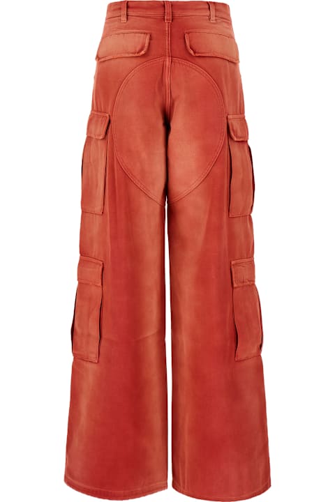HERON PRESTON Clothing for Women HERON PRESTON Brick Cotton Cargo Pant