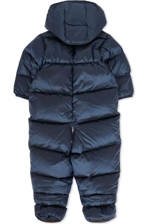 أدوات منزلية Colmar Blue Down Jacket For Babykids With Logo