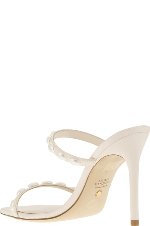 Stuart Weitzman Pearlita - Sandal With Pearls | italist