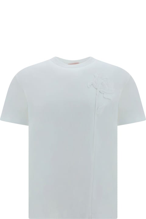 メンズ Valentinoのトップス Valentino Floral Patterned Crewneck T-shirt