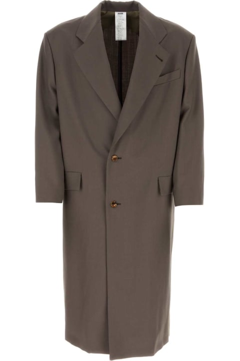 メンズ Maglianoのコート＆ジャケット Magliano Brown Wool Coat