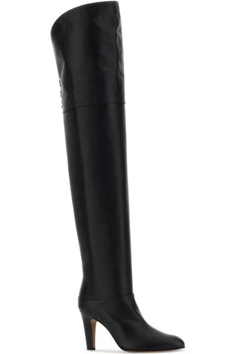 Boots for Women Chloé Black Leather Eve Boots