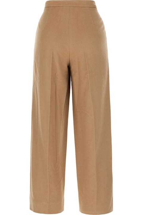 Max Mara Studio for Women Max Mara Studio Camel Wool Pants