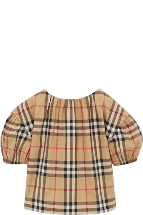 Burberry for Baby Girls Burberry Burberry Kids Shirts Beige