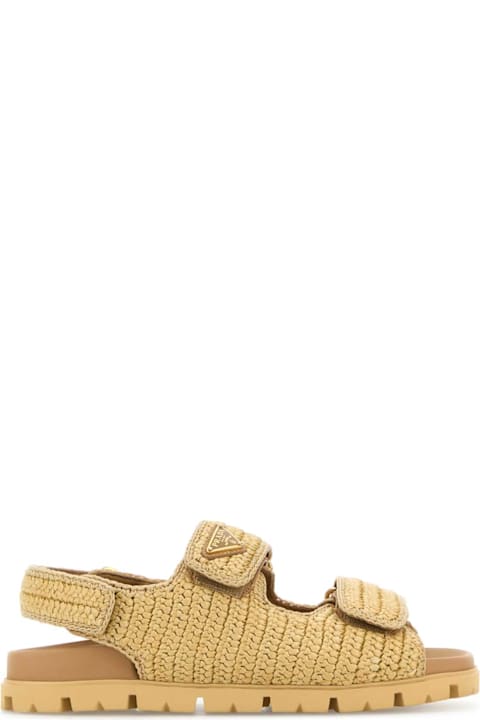 Prada for Women Prada Raffia Sandals