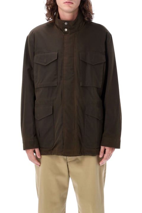 Baracuta Coats & Jackets for Men Baracuta Waxed Field Jacket