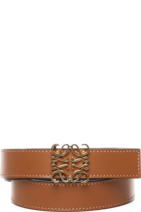 أدوات منزلية Loewe Anagram Calfskin Belt