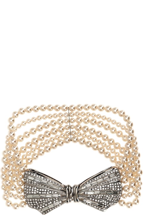 Alessandra Rich Jewelry for Women Alessandra Rich Pearl Chocker