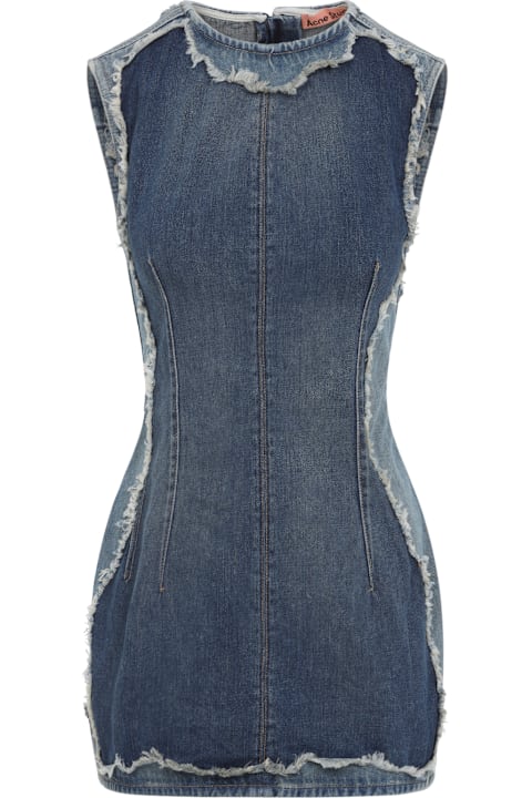 Acne Studios لـ Kids Acne Studios Cotton Mini Dress