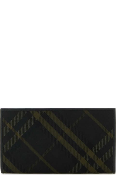 Wallets for Men Burberry Printed E-canvas Wallet