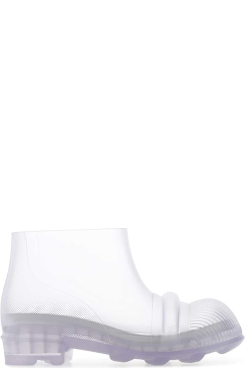 Shoes Sale for Men Loewe Transparent Rubber Ankle Boots