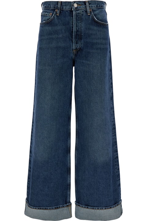Jeans for Women AGOLDE Dame Risvolto