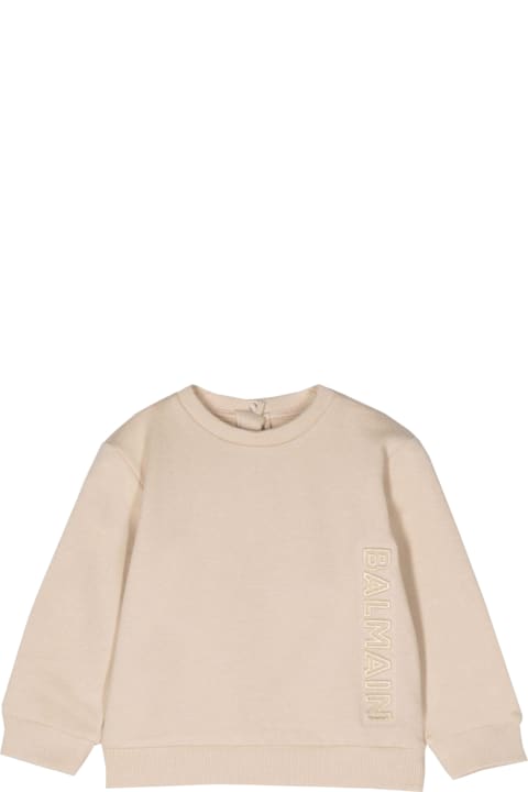 Fashion for Baby Girls Balmain Cotton Sweatshirt