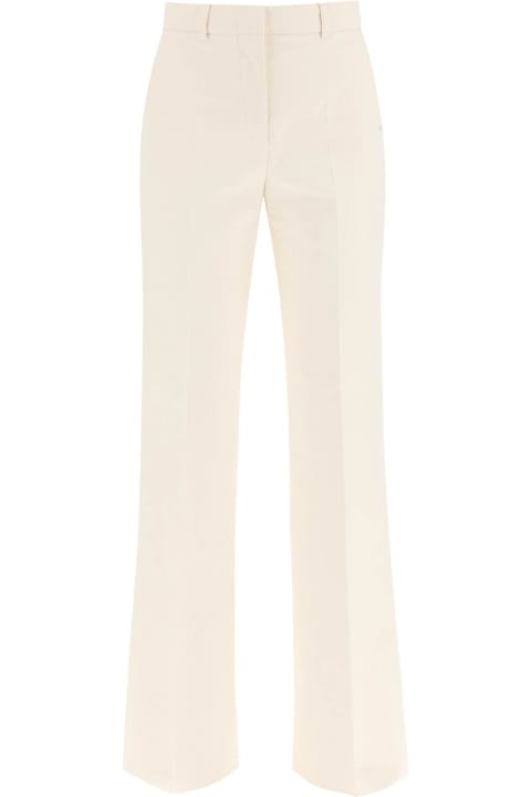 Pants & Shorts for Women Max Mara 'canale' Cotton Trousers