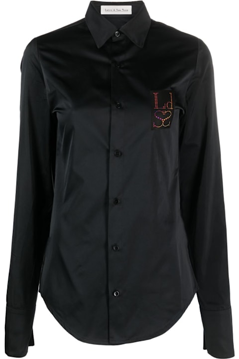 Ludovic de Saint Sernin for Men Ludovic de Saint Sernin Logo Denim Shirt