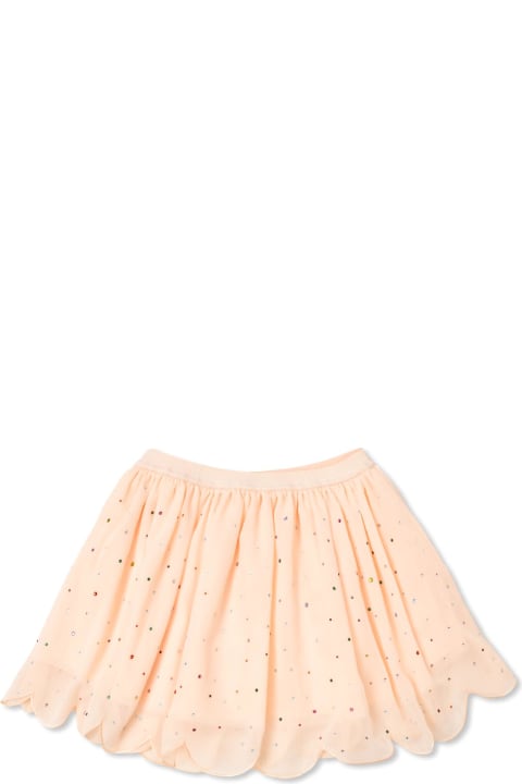 Sale for Kids Stella McCartney Stella Mccartney Kids Skirt With Sparkling Crystals