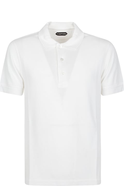 Homeware Tom Ford Piquet Short Sleeve Polo Shirt