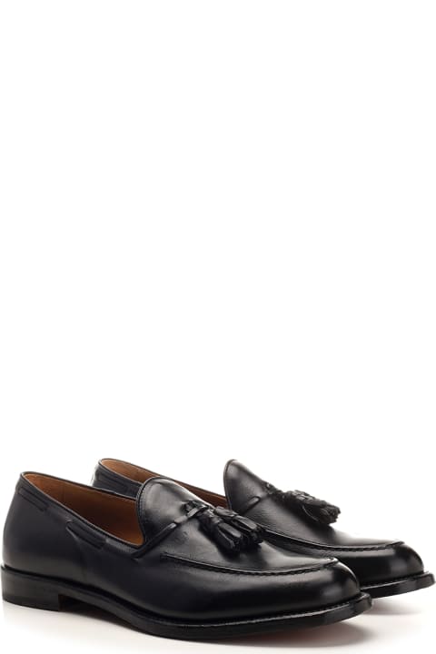 Corvari Loafers & Boat Shoes for Men Corvari Leather Loafer With Tassels