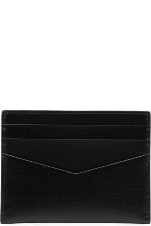 Wallets for Men Givenchy Givenchy Card Holder In Black Classique 4g Leather