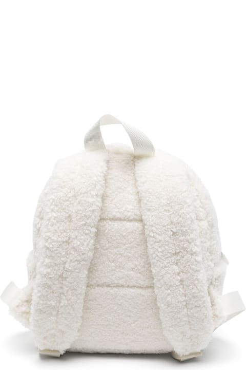 Bags for Men Moschino White Teddy Bear Backpack