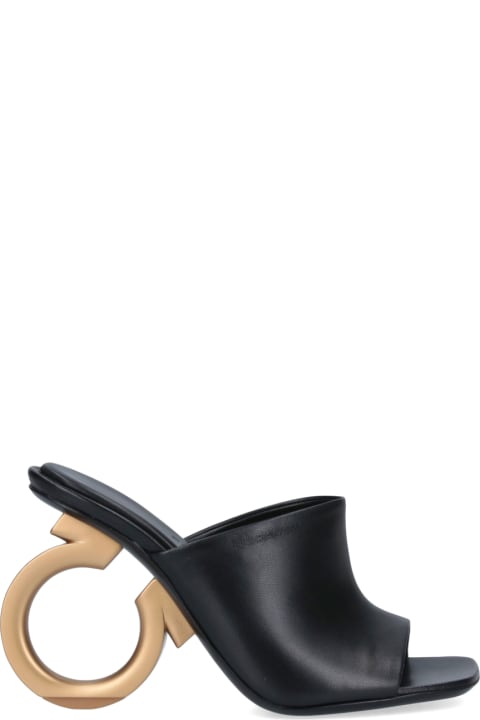 Ferragamo High-Heeled Shoes for Women Ferragamo Elina Sandals