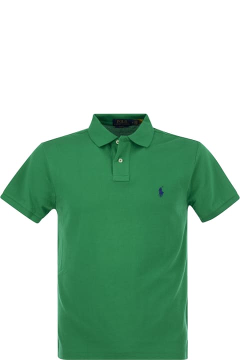 Homeware Polo Ralph Lauren Pique Cotton Polo Shirt