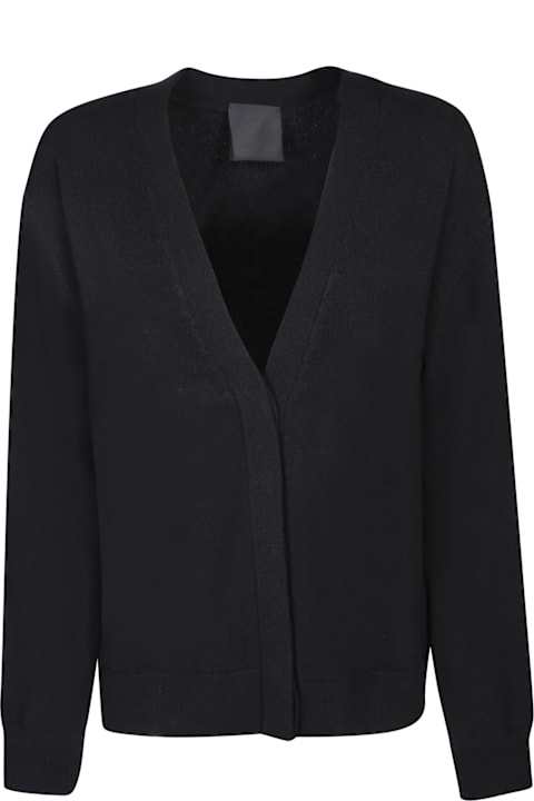Givenchy Sweaters for Women Givenchy Logo Ivory Cardigan