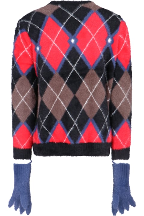 Charles Jeffrey Loverboy for Men Charles Jeffrey Loverboy 'fluffy Gloves' Sweater