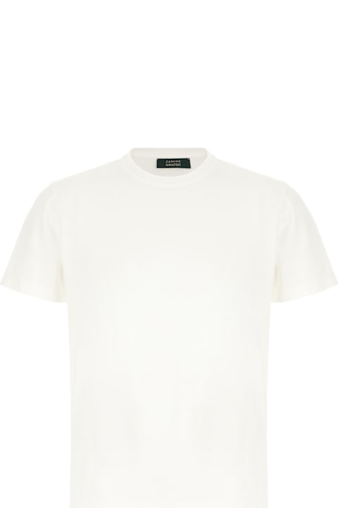 Zanone Clothing for Men Zanone White Cotton T-shirt