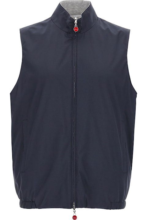 Kiton Coats & Jackets for Men Kiton Reversible Vest