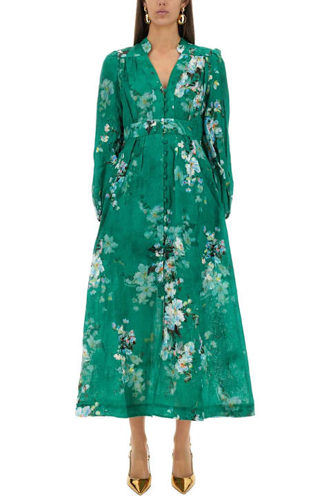 Zimmermann Dresses for Women Zimmermann 'everley' Midi Dress