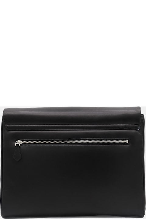 Bags for Men Dolce & Gabbana Black Leather Pouches