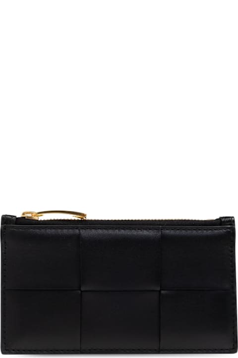 Bottega Veneta Leather Card Holder