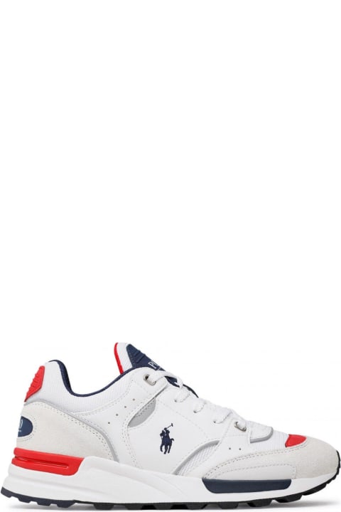Fashion for Men Polo Ralph Lauren Panelled Lace-up Sneakers