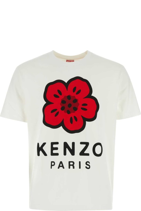 Kenzo Topwear for Women Kenzo White Cotton T-shirt