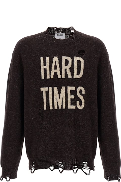 Moschino for Kids Moschino 'hard Times' Sweater
