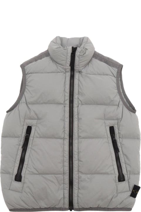 Homeware Stone Island Compass-badge Zipped Padded Gilet