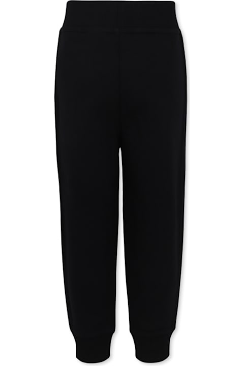 أدوات منزلية Burberry Black Trousers For Kids With Equestrian Knight