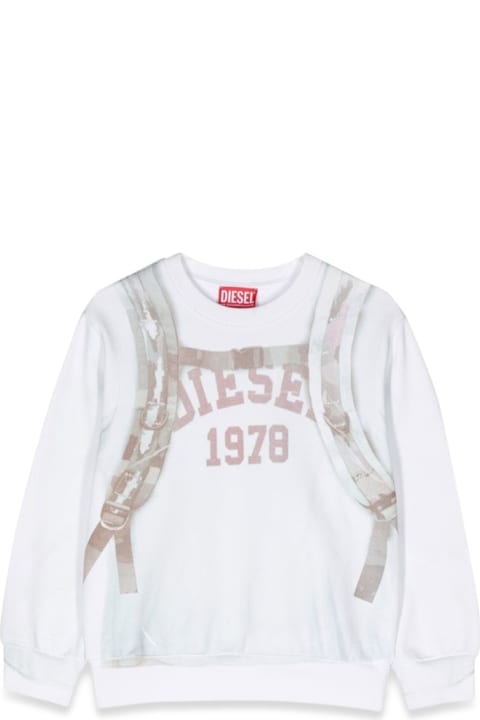 Homeware Diesel Saffy Over Crewneck Sweatshirt