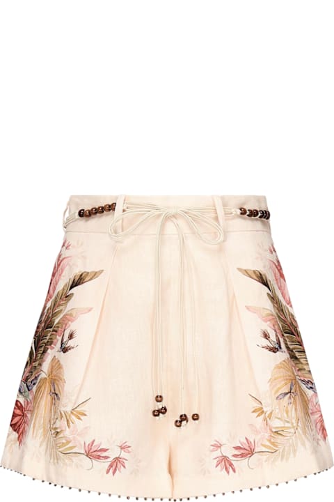 Zimmermann for Men Zimmermann Ascension Linen Shorts
