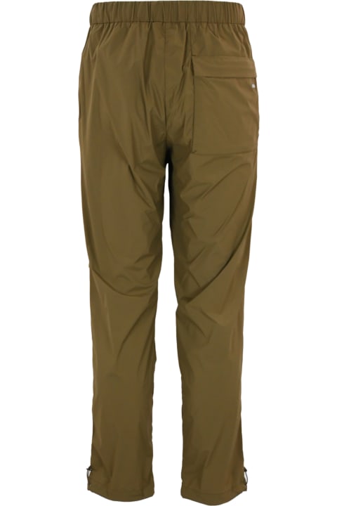 Herno Pants for Men Herno Stretch Nylon Trousers