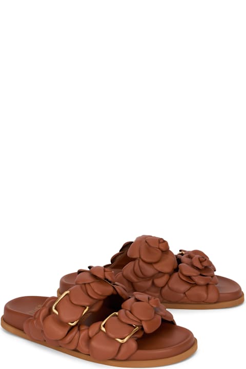 Homeware Valentino Garavani Leather Slides