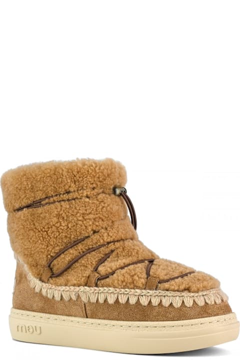 Homeware Mou Cognac Eskimo Sneaker Bold Scoubidoo Lace