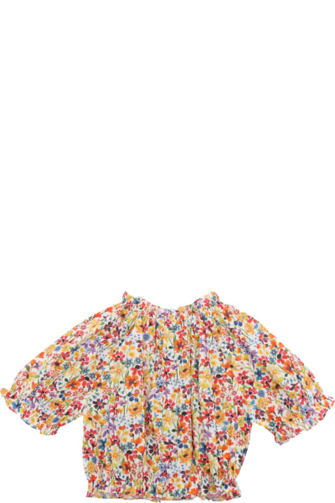 Il Gufo Topwear for Girls Il Gufo T-shirt Bambina Floreale