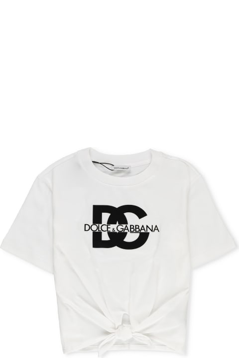 ガールズ トップス Dolce & Gabbana T-shirt With Logo