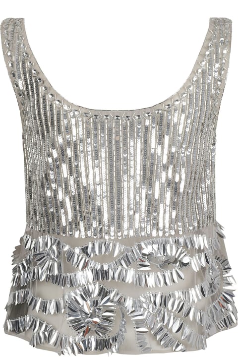 Homeware Alberta Ferretti Sequined Tank Top