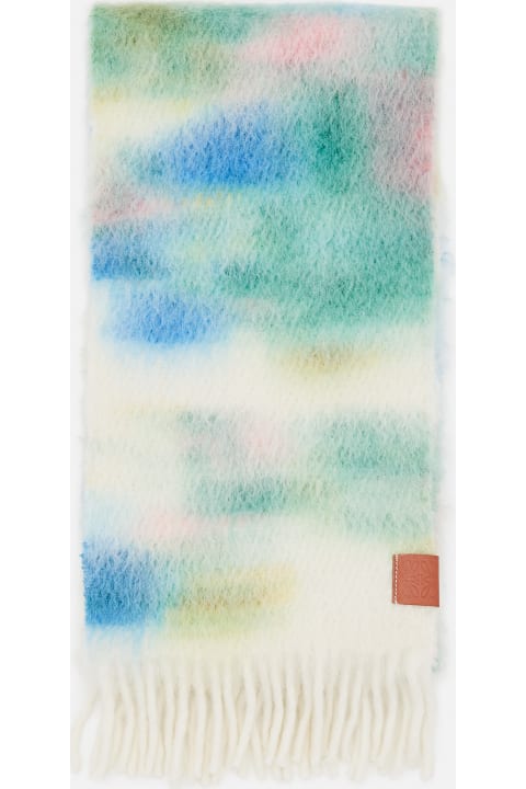 Blurred Print Scarf