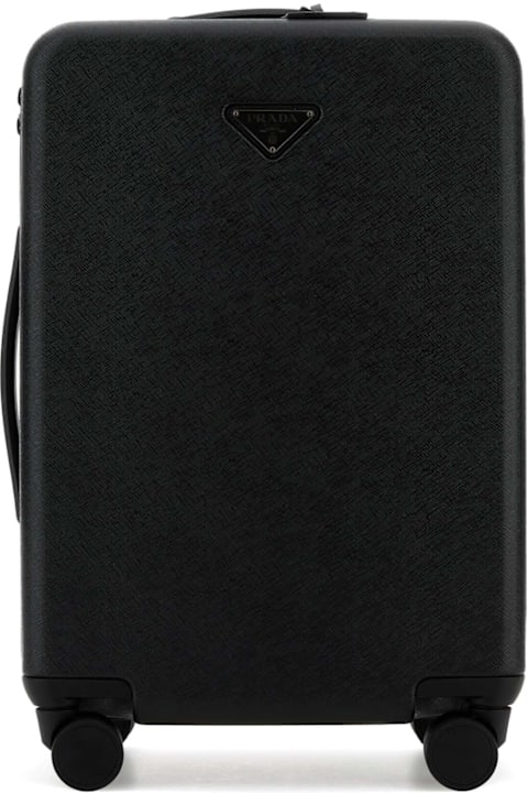 Prada Black Polycarbonate Trolley